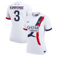 Paris Saint-Germain Presnel Kimpembe #3 Fußballbekleidung Auswärtstrikot Damen 2024-25 Kurzarm